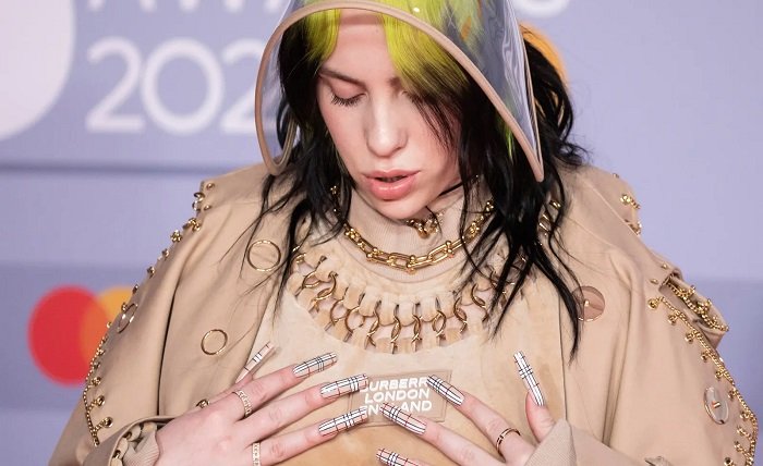 billie eilish nude